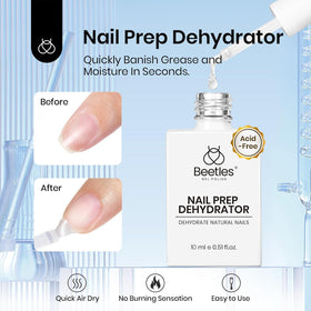 beetles Nail Dehydrator and Primer bottles side view