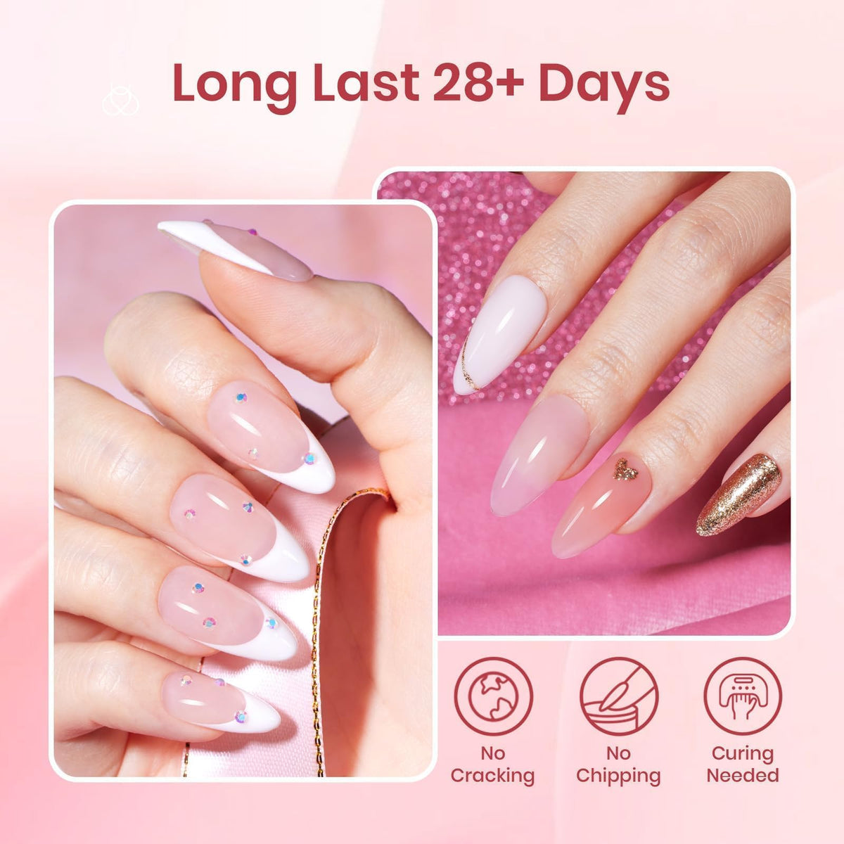beetles nail extension gel application process