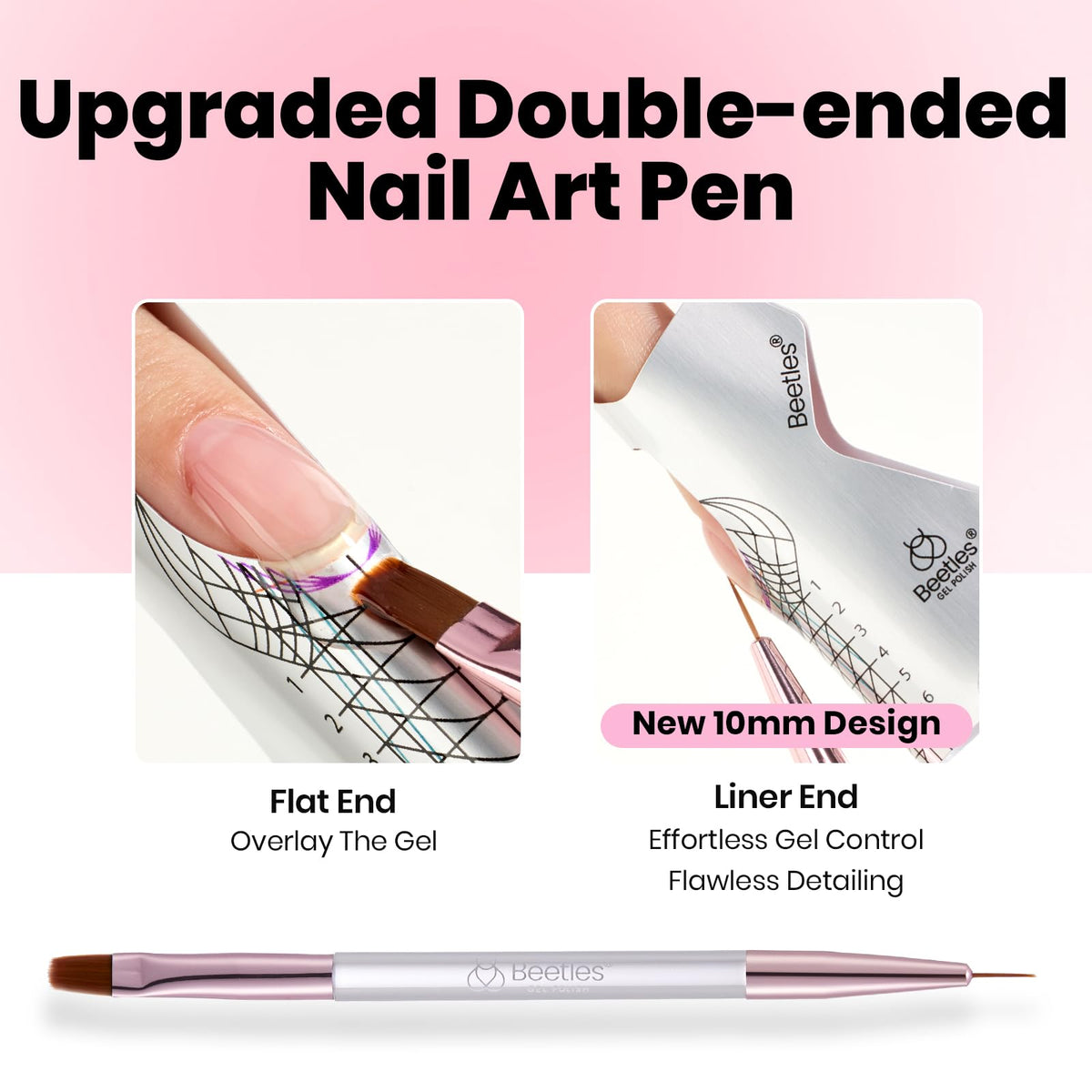 beetles nail files and double-ended nail brush included