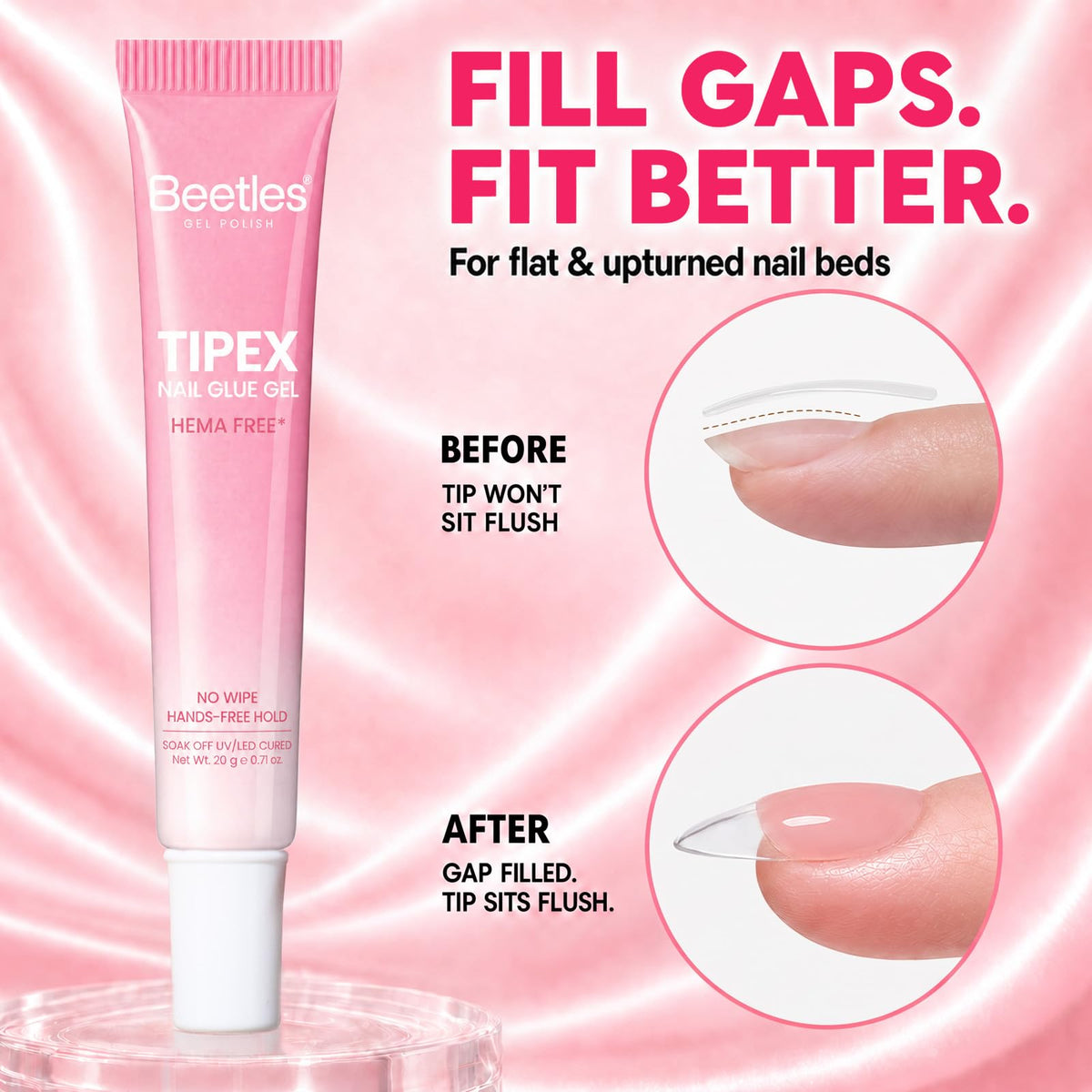 beetles Nail Glue 2Pcs packaging details