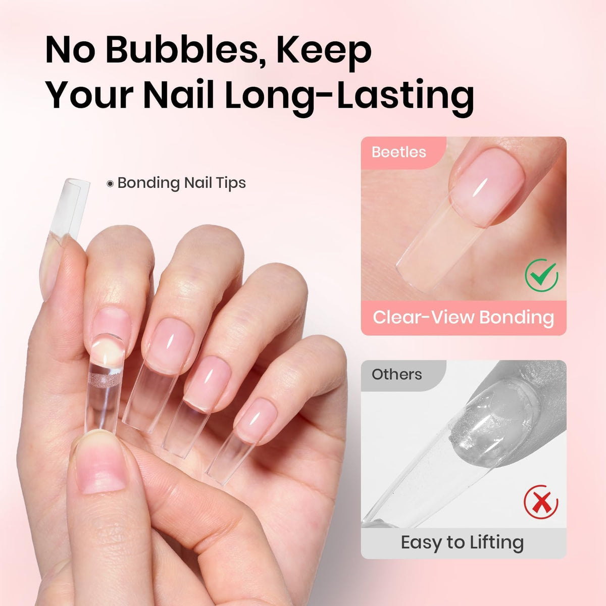 beetles Nail Glue Gel packaging