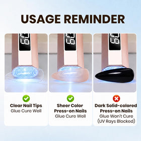 beetles Nail Glue Gel packaging and instructions