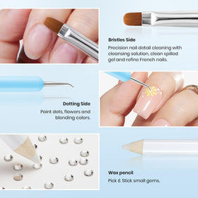 beetles Nail Glue set packaging and contents displayed