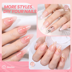 Beetles Nude Gel Nail Polish Set packaging view