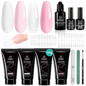 beetles Poly Nail Extension Gel Kit packaging front view