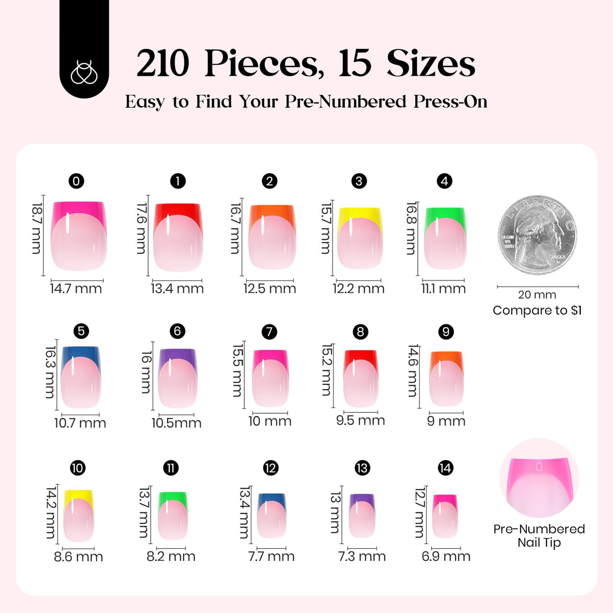 beetles press on nails in a lifestyle setting