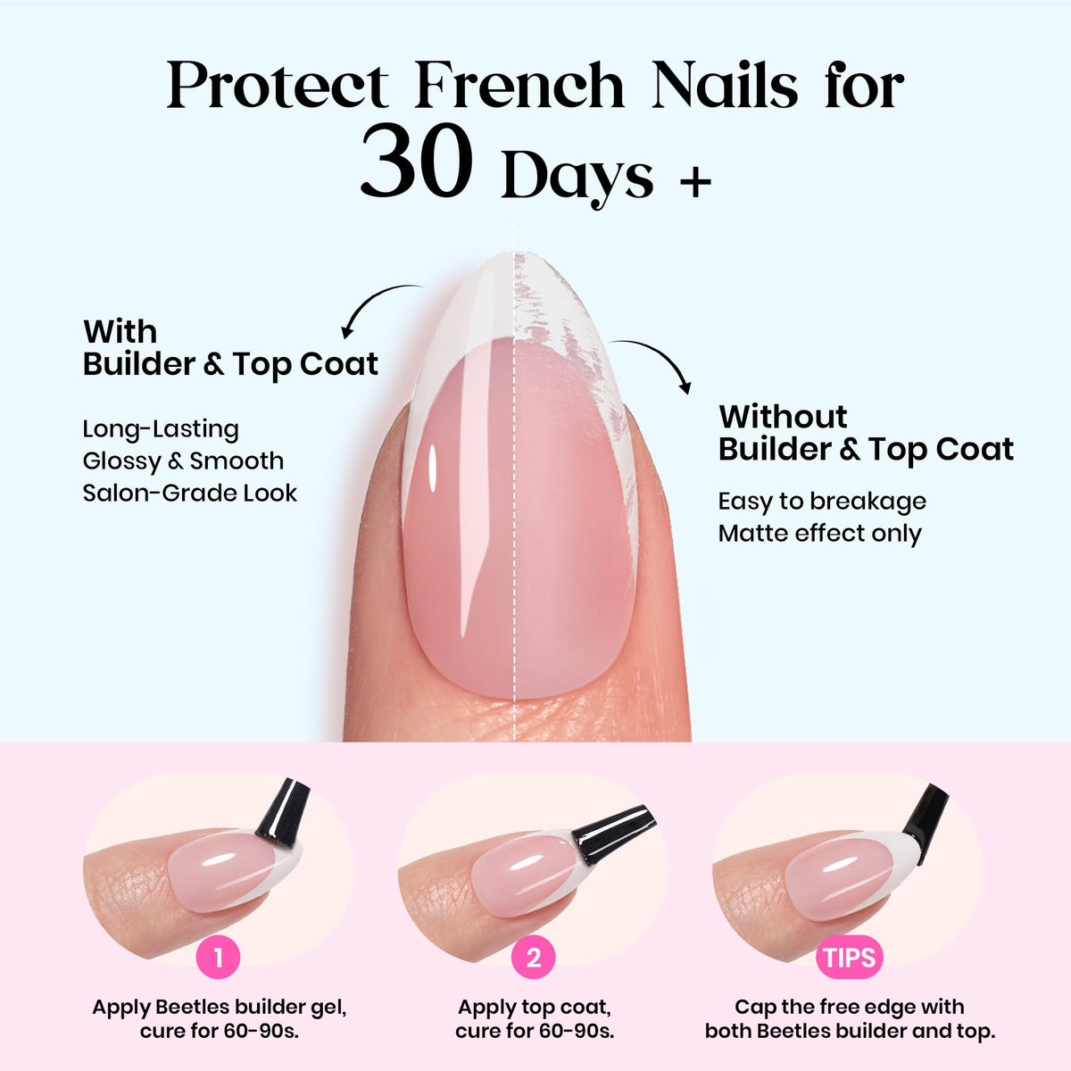 beetles press on nails in packaging