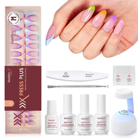 beetles Press On Nails Kit front view with all components