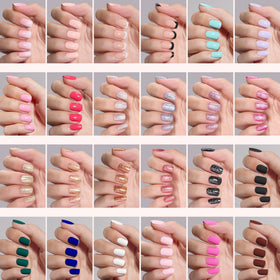 beetles Press On Nails Kit nail glue and adhesive tabs
