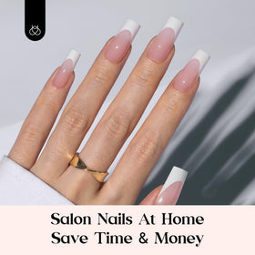 Beetles press on nails showing various sizes from 00 to 14