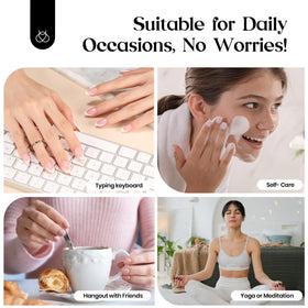 beetles press on nails with decorative nail art
