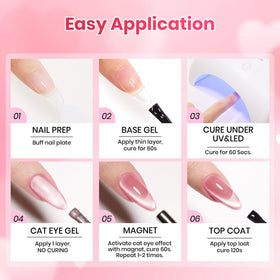 Beetles Pulse of Love packaging with six gel polish colors