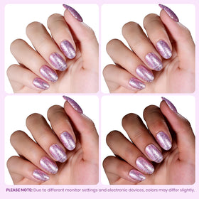 beetles Purple Gel Nail Polish 15ML packaging