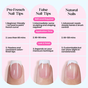 beetles short square press on nails in various sizes