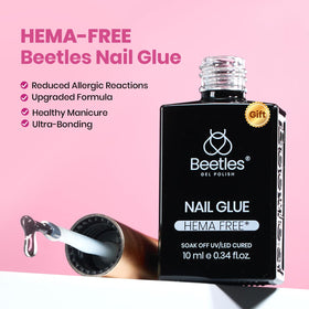 beetles Soft Gel Nail Kit with nail tips and glue