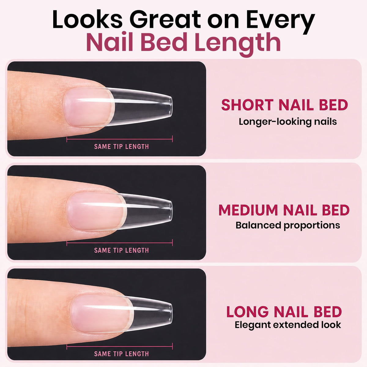 beetles Soft Gel Nail Tips close-up of texture