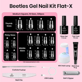 beetles solid nail glue gel tube close-up
