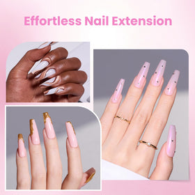 beetles Tipex Lite Nail Tips packaging with 16 sizes