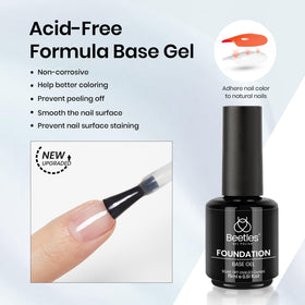 beetles Top Coat 15ML bottle side view