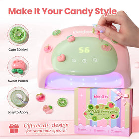beetles UV Nail Lamp with decorative 3D charms
