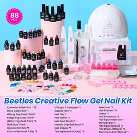 beetles UV nail lamp with infrared sensor and timer settings