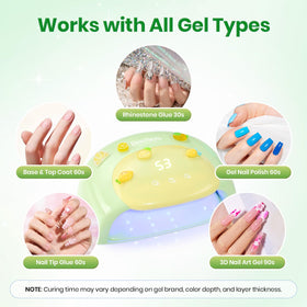 beetles UV Nail Lamp with manicure accessories