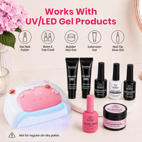 beetles UV Nail Lamp with removable base for easy cleaning