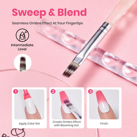 beetles white gel polish in nail art set