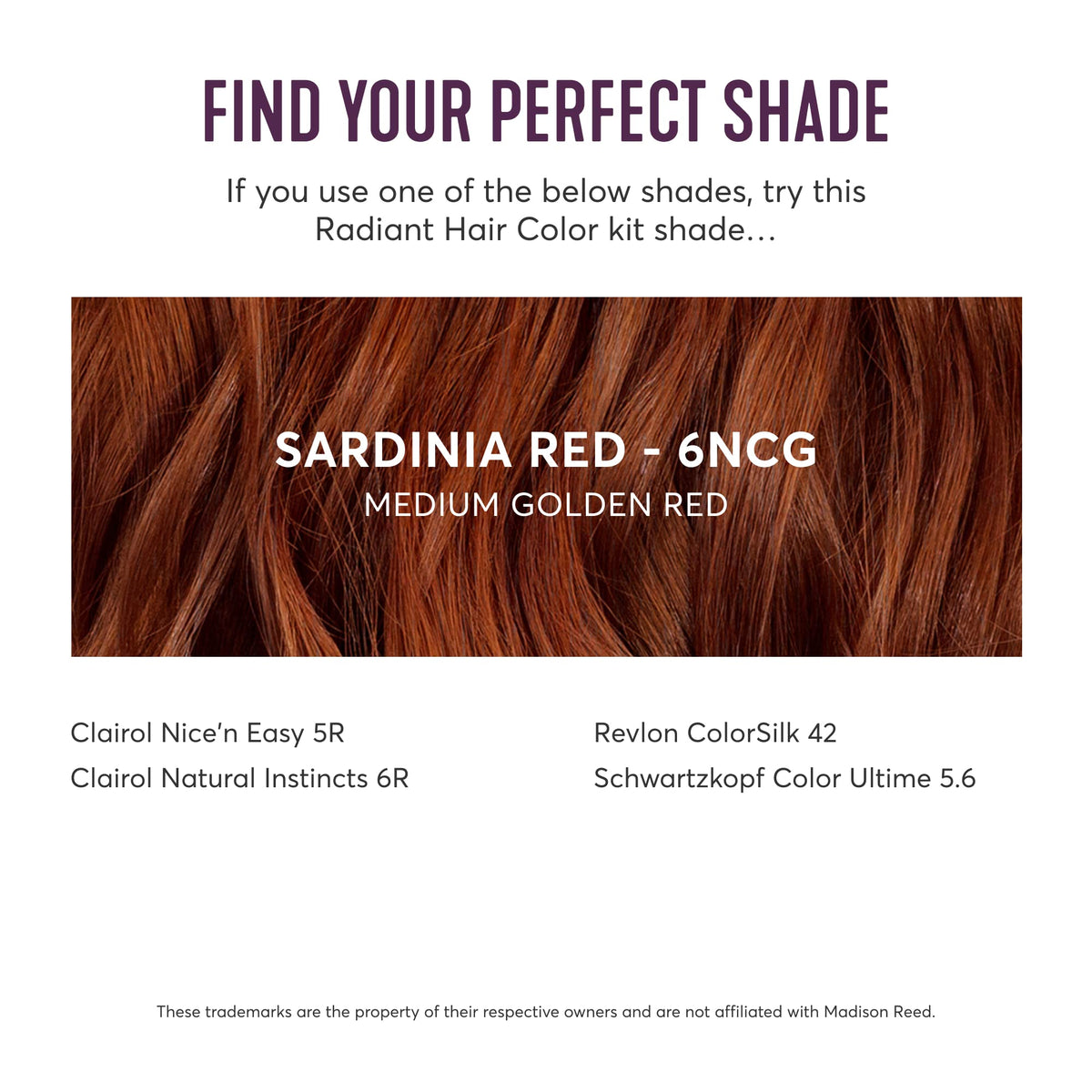 Before and after hair colour results with Madison Reed