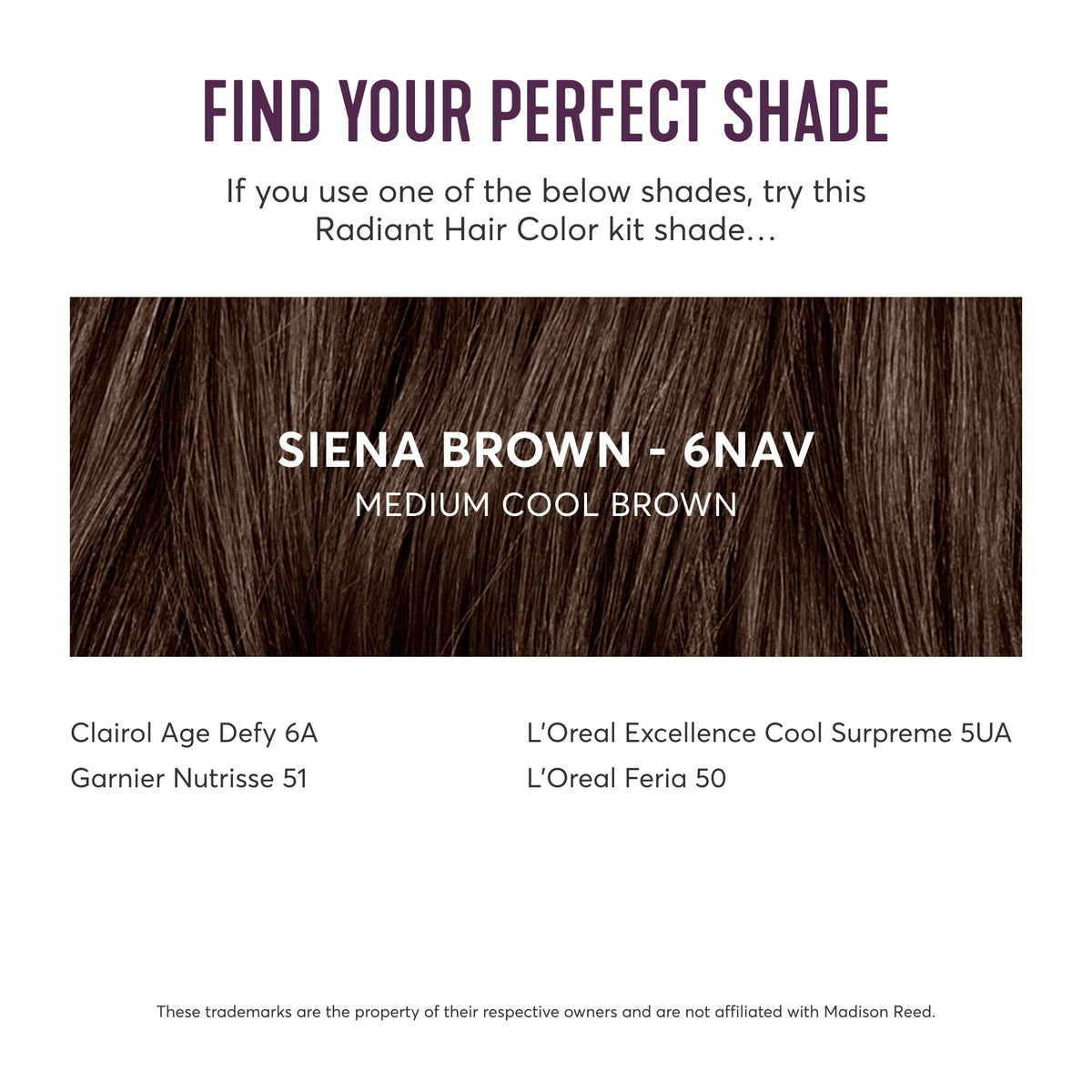 Before and after hair colour results with Madison Reed