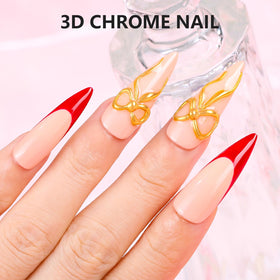 Before and after nail art using Makartt products