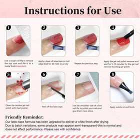Before and after nail care with JODSONE kit