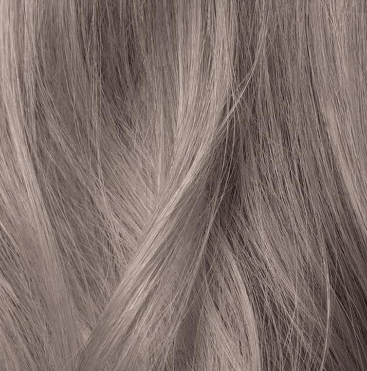 Before and after results of IGK Magic Storm Hair Gloss on hair