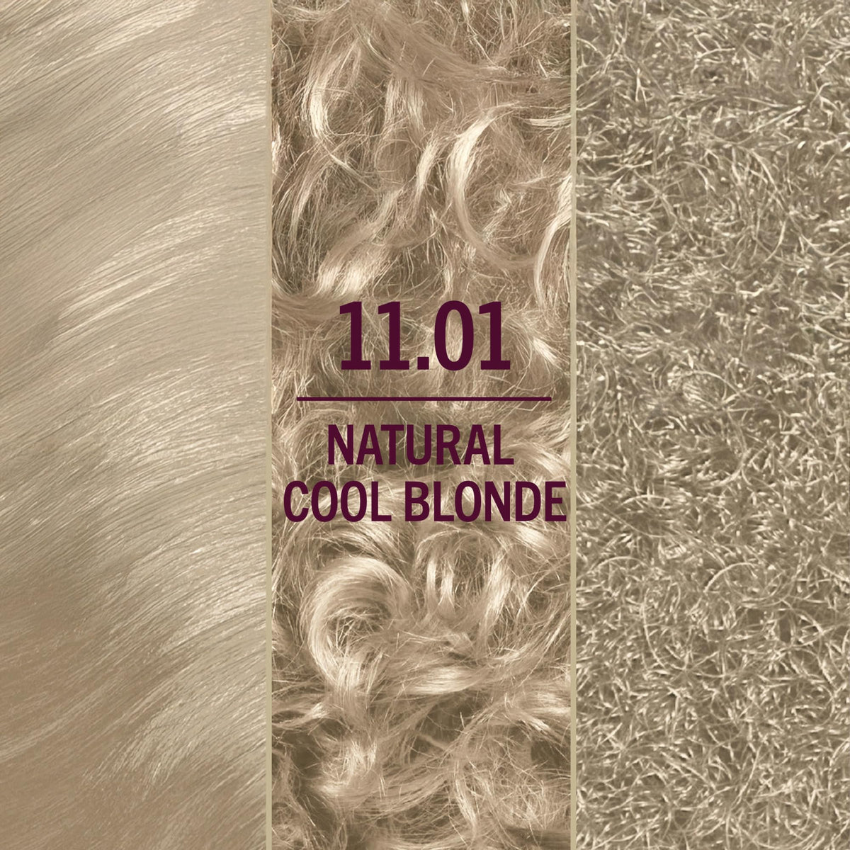 Before and after results of Schwarzkopf High Lift Natural Cool Blonde 11.01