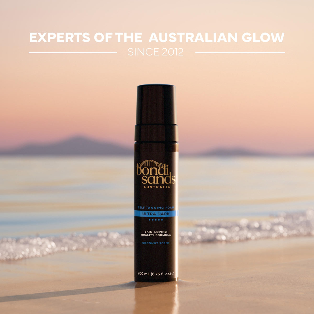 Before and after using Bondi Sands Self Tanning Foam