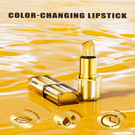 Before and after using REATIFUL Color Changing Lipstick