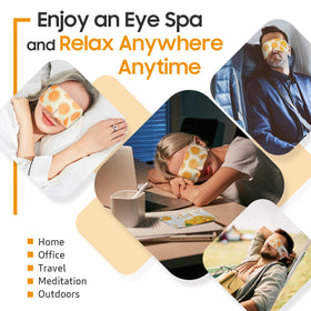 BeHoomi Steam Eye Mask packaging details