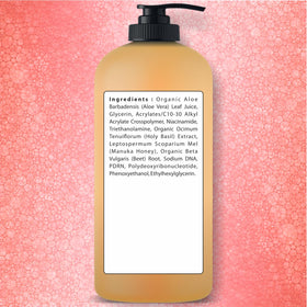 Being Naturals Aloe Vera Gel lifestyle use with sunburn