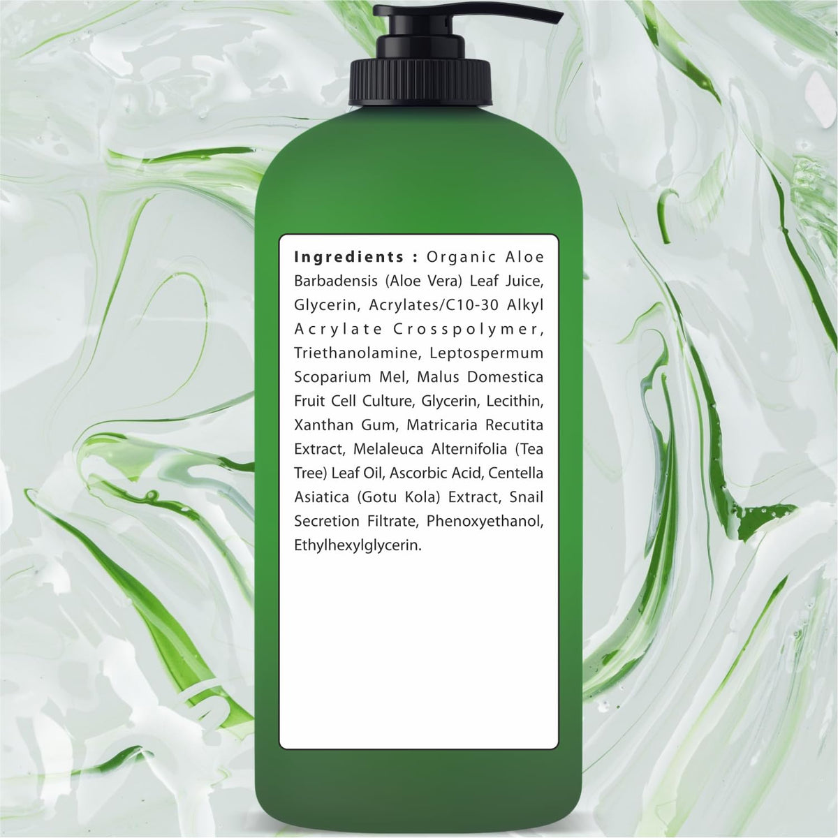 Being Naturals Aloe Vera Gel packaging details