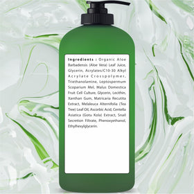 Being Naturals Aloe Vera Gel packaging details
