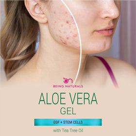 Being Naturals Aloe Vera Gel texture close-up
