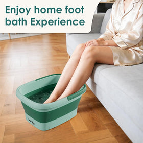 Beinilai foot spa with massage rollers and bumps