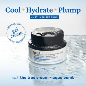 belif Aqua Bomb Gel Moisturizer texture close-up