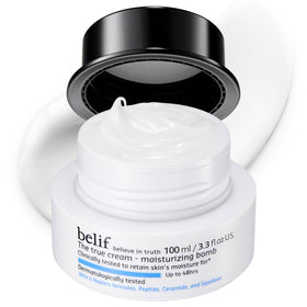 belif Moisturizing Bomb front view with creamy texture