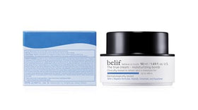 belif Moisturizing Bomb lifestyle scene on vanity