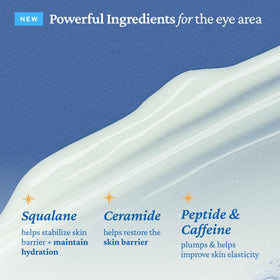 belif Peptide Eye Bomb application on skin