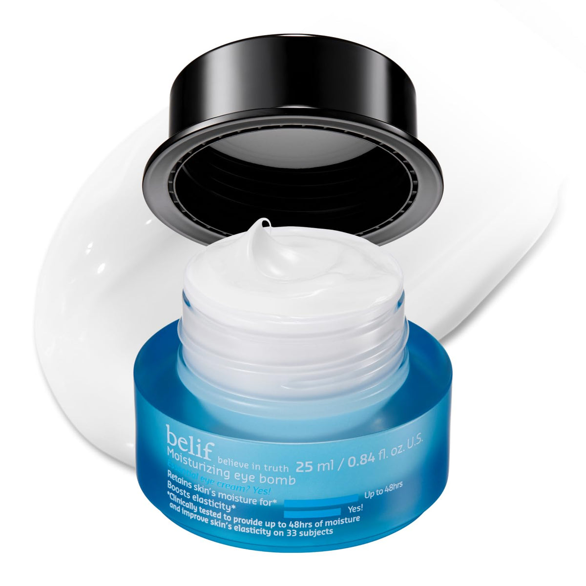 belif Peptide Eye Bomb front view with packaging