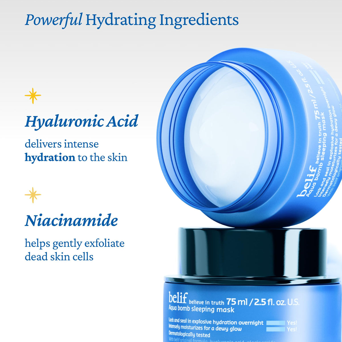 belif Vitamin E Jelly Overnight Mask packaging