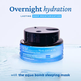 belif Vitamin E Jelly Overnight Mask texture close-up