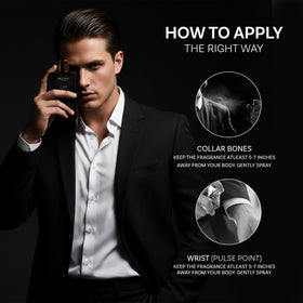 Bella Vita Luxury CEO MAN Eau de Parfum in a lifestyle setting